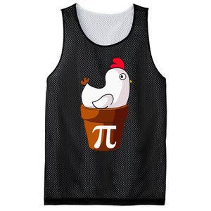 Chicken Pot Pi Funny Pie Day Cartoon Chicken Pot Pi Mesh Reversible Basketball Jersey Tank