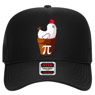 Chicken Pot Pi Funny Pie Day Cartoon Chicken Pot Pi Trucker Hat