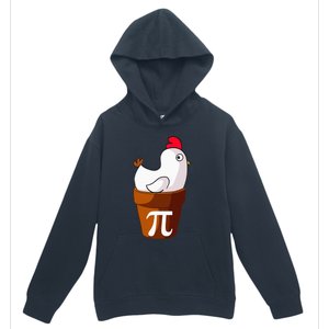 Chicken Pot Pi Funny Pie Day Cartoon Chicken Pot Pi Urban Pullover Hoodie