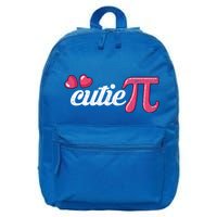Cutie Pi Pi Day Attire Math Funny Gift 16 in Basic Backpack