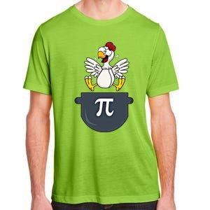 Chicken Pot Pie Funny Pi Day Pun Math Numbers 3 14 March 14 Gift Adult ChromaSoft Performance T-Shirt