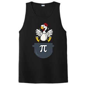 Chicken Pot Pie Funny Pi Day Pun Math Numbers 3 14 March 14 Gift PosiCharge Competitor Tank