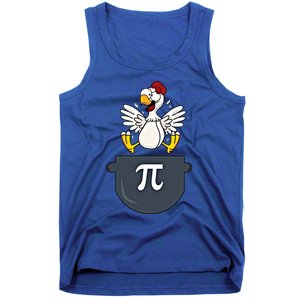 Chicken Pot Pie Funny Pi Day Pun Math Numbers 3 14 March 14 Gift Tank Top