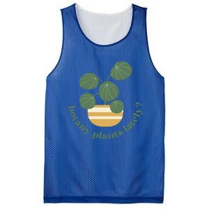 Cute Pilea Paperomiodes House Plant Botany Plants Lately Gift Mesh Reversible Basketball Jersey Tank