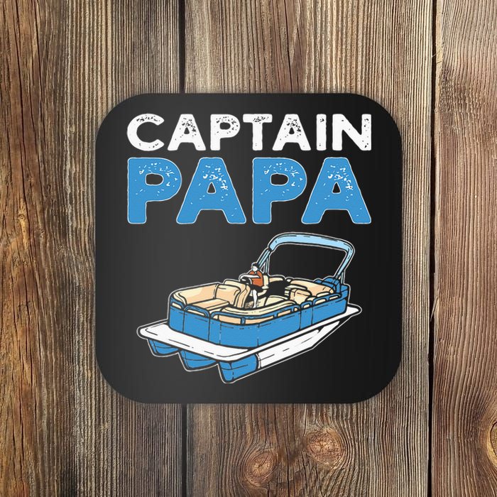 Captain Papa. Pontoon Boat Captain Coaster