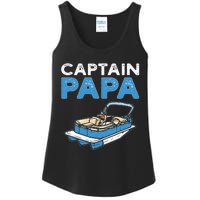 Captain Papa. Pontoon Boat Captain Ladies Essential Tank