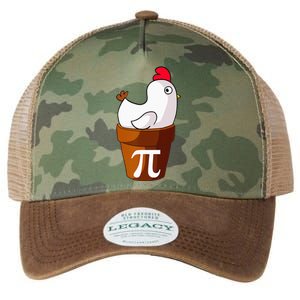 Chicken Pot Pie Funny Math Pun Chicken Pot Pi Legacy Tie Dye Trucker Hat