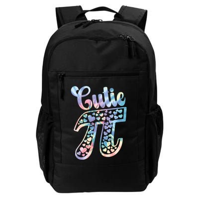 Cutie Pie Pi Day 3 14 Pi Number Symbol Math Science Tie Dye Cool Gift Daily Commute Backpack