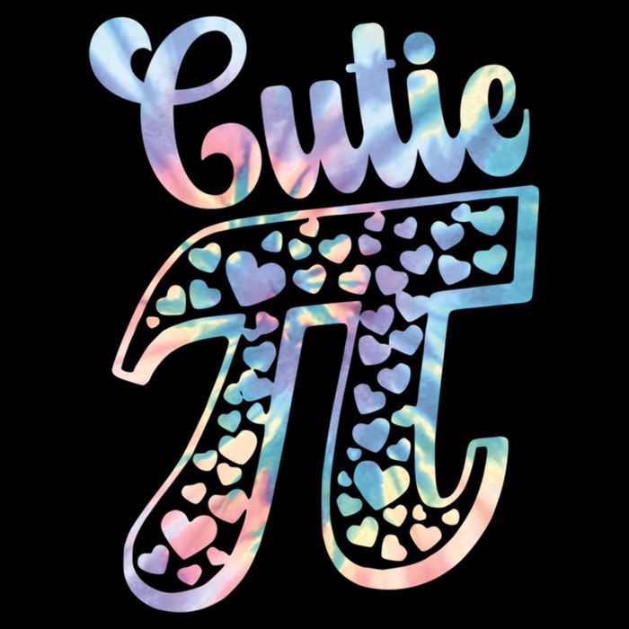 Cutie Pie Pi Day 3 14 Pi Number Symbol Math Science Tie Dye Cool Gift Daily Commute Backpack