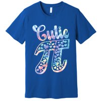 Cutie Pie Pi Day 3 14 Pi Number Symbol Math Science Tie Dye Cool Gift Premium T-Shirt