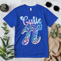 Cutie Pie Pi Day 3 14 Pi Number Symbol Math Science Tie Dye Cool Gift Premium T-Shirt