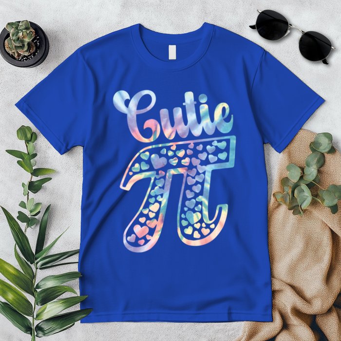 Cutie Pie Pi Day 3 14 Pi Number Symbol Math Science Tie Dye Cool Gift Premium T-Shirt