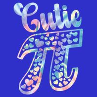 Cutie Pie Pi Day 3 14 Pi Number Symbol Math Science Tie Dye Cool Gift Premium T-Shirt
