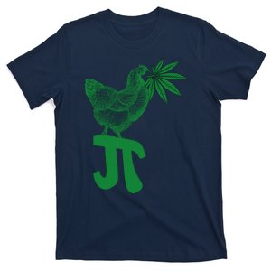 Chicken Pot Pie Pi Day Weed Pun Math Numbers March 3.14 T-Shirt