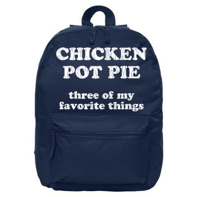 Chicken Pot Pie Three Of My Favorite Things 16 in Basic Backpack