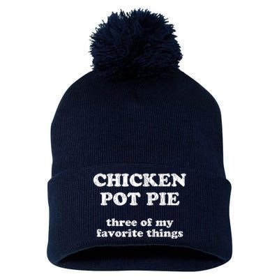 Chicken Pot Pie Three Of My Favorite Things Pom Pom 12in Knit Beanie