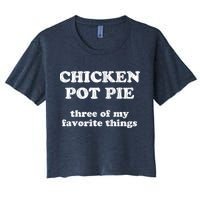 Chicken Pot Pie Three Of My Favorite Things Crop Top