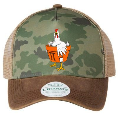 Chicken Pot PI Day Math Teacher Gift Legacy Tie Dye Trucker Hat