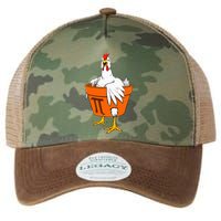 Chicken Pot PI Day Math Teacher Gift Legacy Tie Dye Trucker Hat