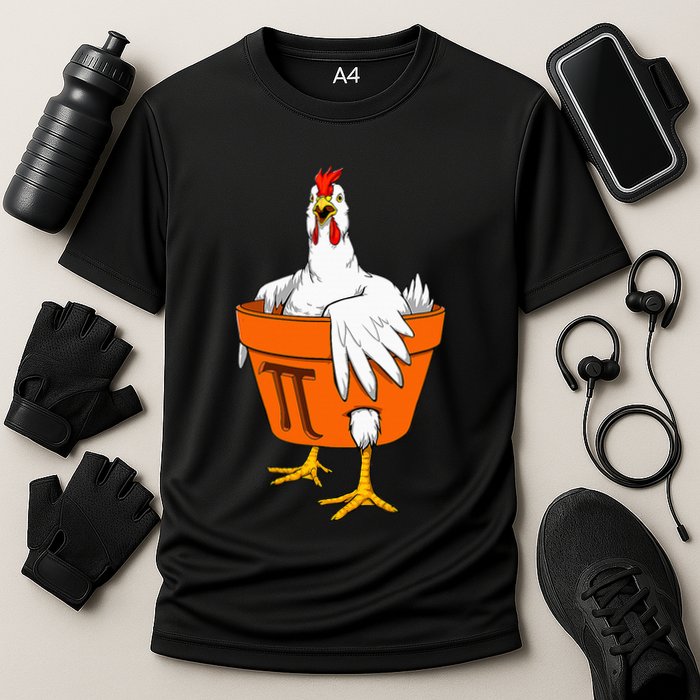 Chicken Pot PI Day Math Teacher Gift Performance Shirt
