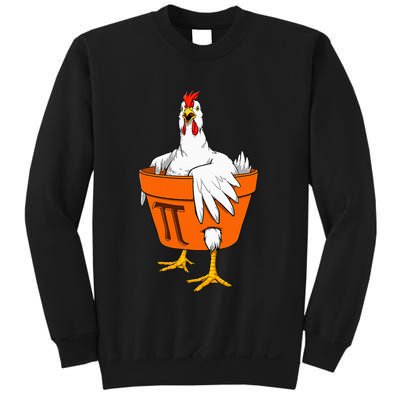 Chicken Pot PI Day Math Teacher Gift Sweatshirt