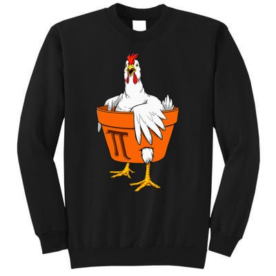 Chicken Pot PI Day Math Teacher Gift Sweatshirt