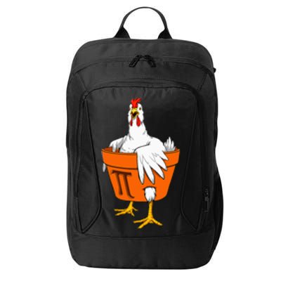 Chicken Pot PI Day Math Teacher Gift City Backpack