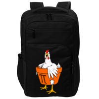 Chicken Pot PI Day Math Teacher Gift Impact Tech Backpack