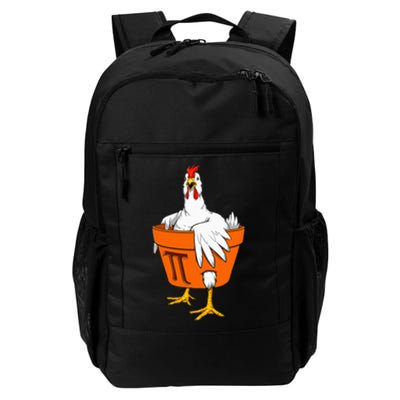 Chicken Pot PI Day Math Teacher Gift Daily Commute Backpack