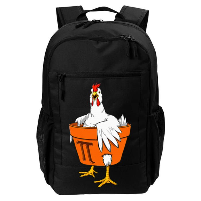 Chicken Pot PI Day Math Teacher Gift Daily Commute Backpack