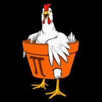Chicken Pot PI Day Math Teacher Gift Sustainable Bucket Hat