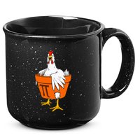 Chicken Pot PI Day Math Teacher Gift 15oz Campfire Ceramic Mug