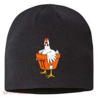 Chicken Pot PI Day Math Teacher Gift Sustainable Beanie