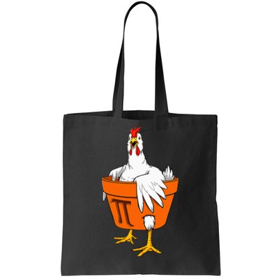 Chicken Pot PI Day Math Teacher Gift Tote Bag