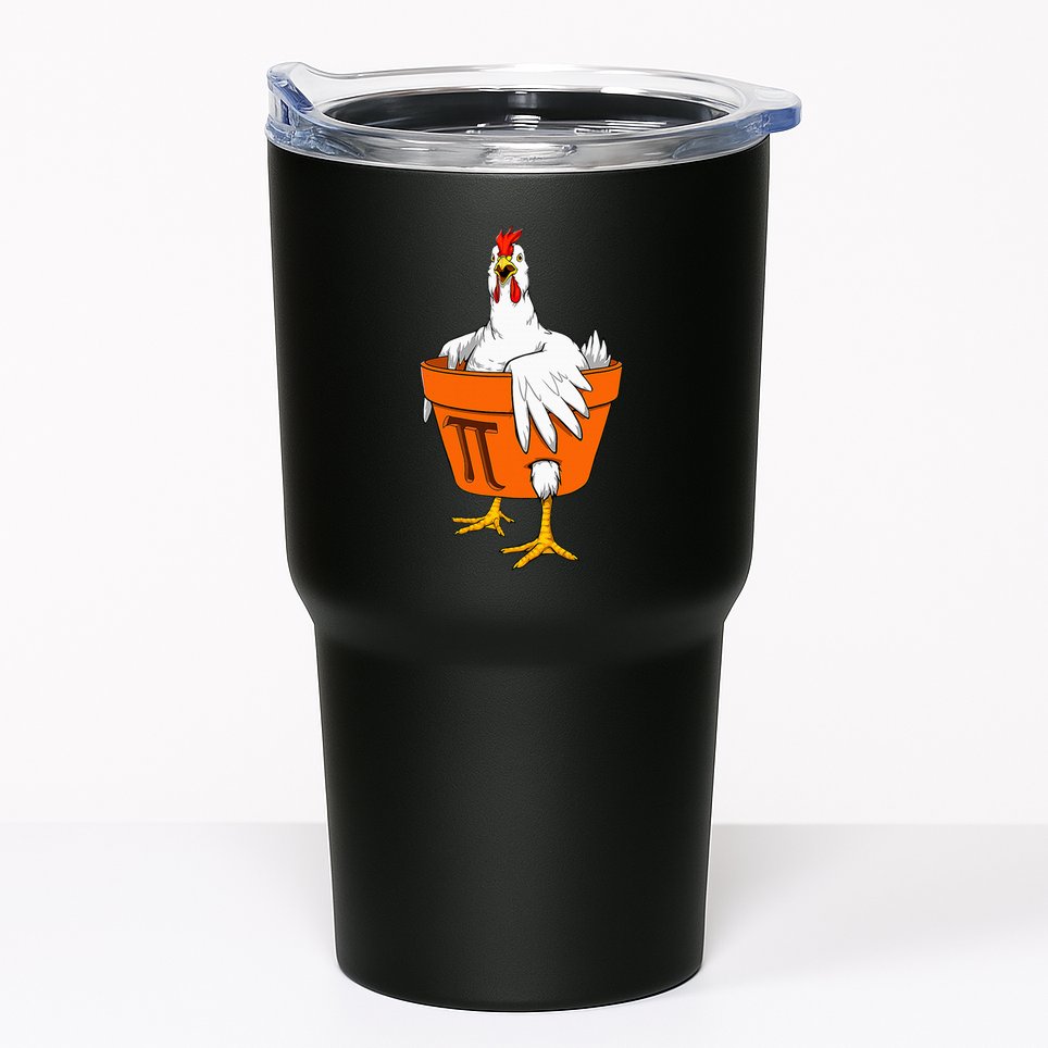 Chicken Pot PI Day Math Teacher Gift Tumbler