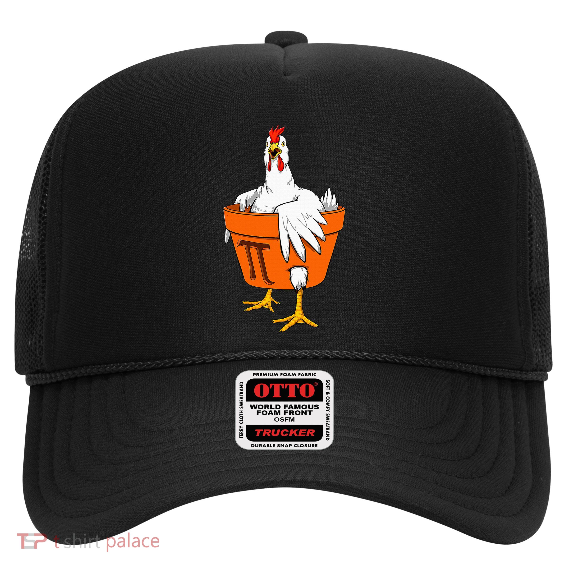 Chicken Pot PI Day Math Teacher Gift Trucker Hat