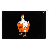 Chicken Pot PI Day Math Teacher Gift Grommeted Golf Towel