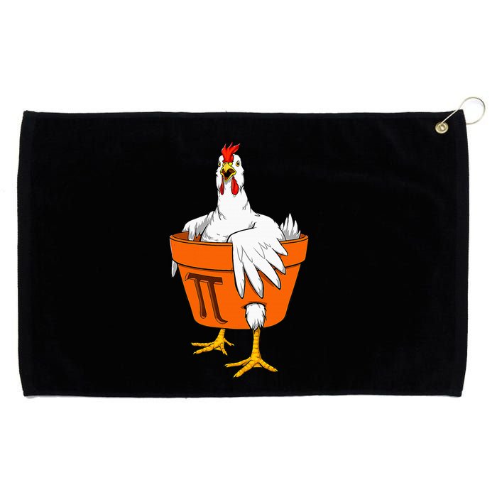 Chicken Pot PI Day Math Teacher Gift Grommeted Golf Towel