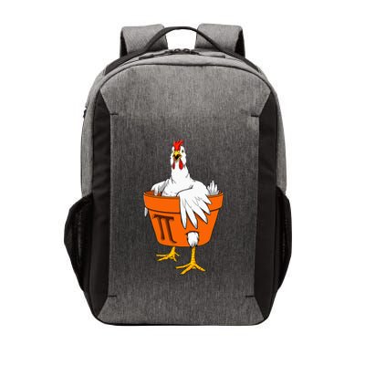 Chicken Pot PI Day Math Teacher Gift Vector Backpack