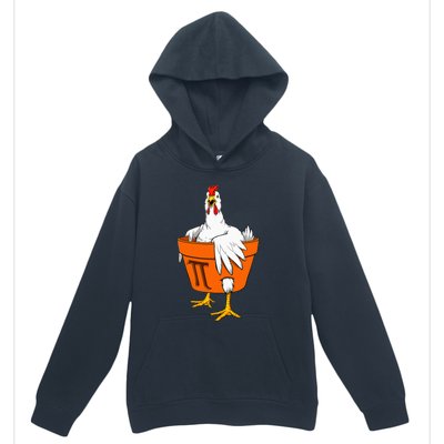 Chicken Pot PI Day Math Teacher Gift Urban Pullover Hoodie