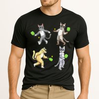 Cats Playing Pickleball Performance Shirt