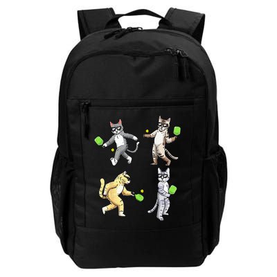 Cats Playing Pickleball Backpack