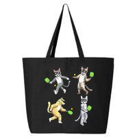 Cats Playing Pickleball 25L Jumbo Tote