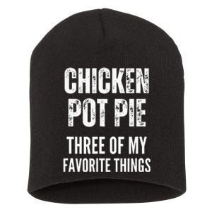 Chicken Pot Pie Three Of My Favorite Things Pot Pie Short Acrylic Beanie