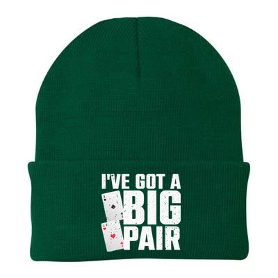 Cool Poker Player Design For Men Women Casino Lover Gambler Knit Cap Winter Beanie