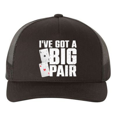 Cool Poker Player Design For Men Women Casino Lover Gambler Yupoong Adult 5-Panel Trucker Hat