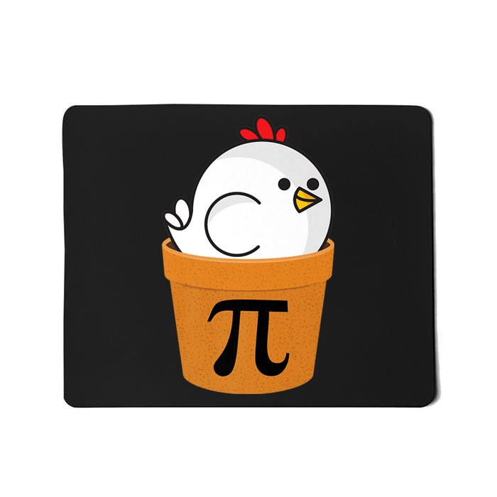 Chicken Pot Pi Shirt, Funny Math Day Gift Premium Mousepad