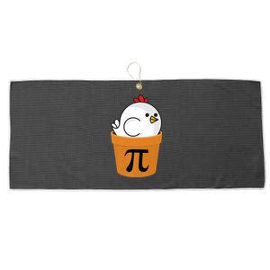 Chicken Pot Pi Shirt, Funny Math Day Gift Premium Large Microfiber Waffle Golf Towel