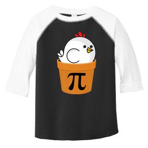 Chicken Pot Pi Shirt, Funny Math Day Gift Premium Toddler Fine Jersey T-Shirt