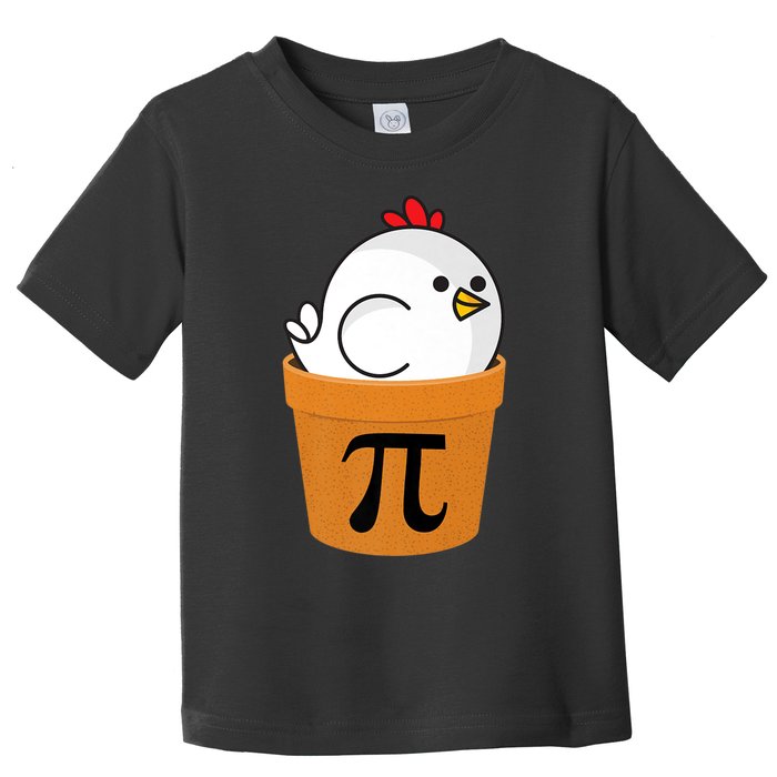 Chicken Pot Pi Shirt, Funny Math Day Gift Premium Toddler T-Shirt